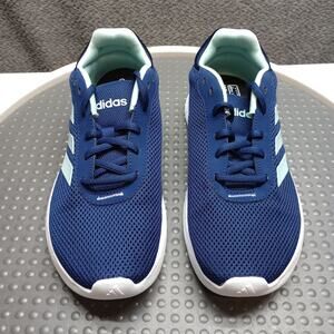 Adidas Cloudfoam Comfy Women Running Sneakers Blue